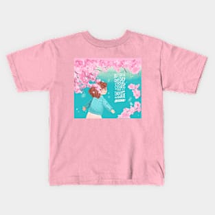 Better is One Day in Your Courts Sakura Kids T-Shirt